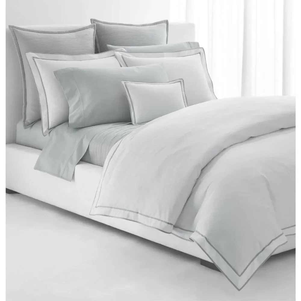 Ralph Lauren Spencer border satin pillowcase - king- used